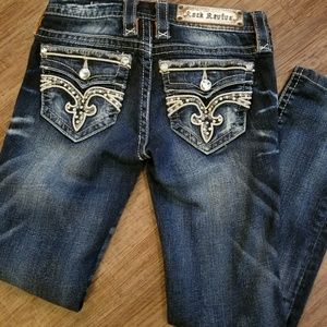 Rock Revival Skinny Jeans - Size 24